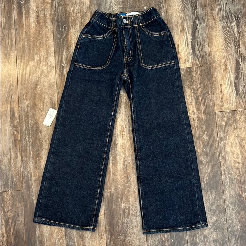 NEW --Old Navy Dark Indigo Wide-Leg Jeans